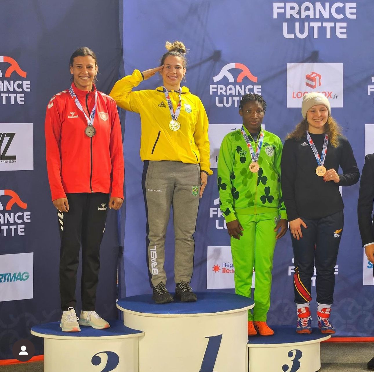 De Barro Alto para o mundo: Laís Nunes é medalha de ouro na França