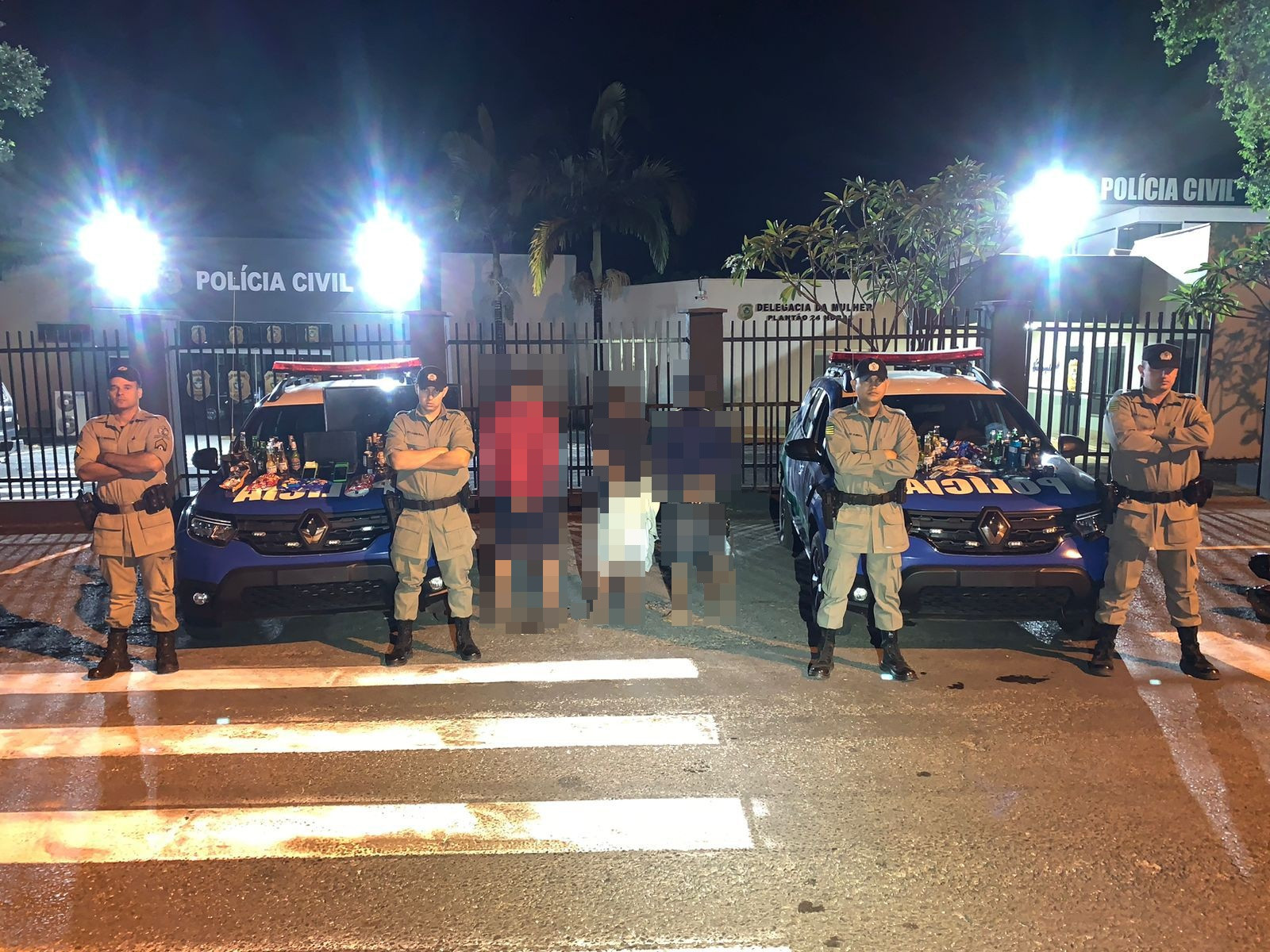 Ladrões se dão mal depois de invadirem estabelecimento no centro de Goianésia