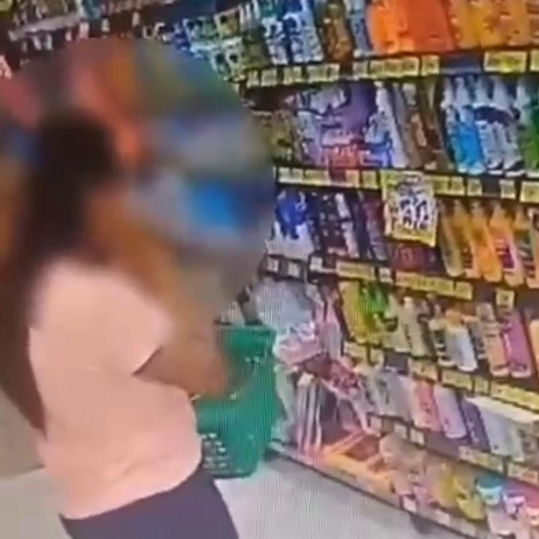Mulher é flagrada cometendo furto em mercado no Nova Aurora em Goianésia