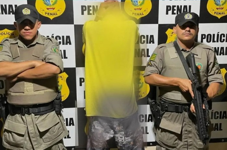 Foragido é recapturado em Goianésia durante patrulhamento policial
