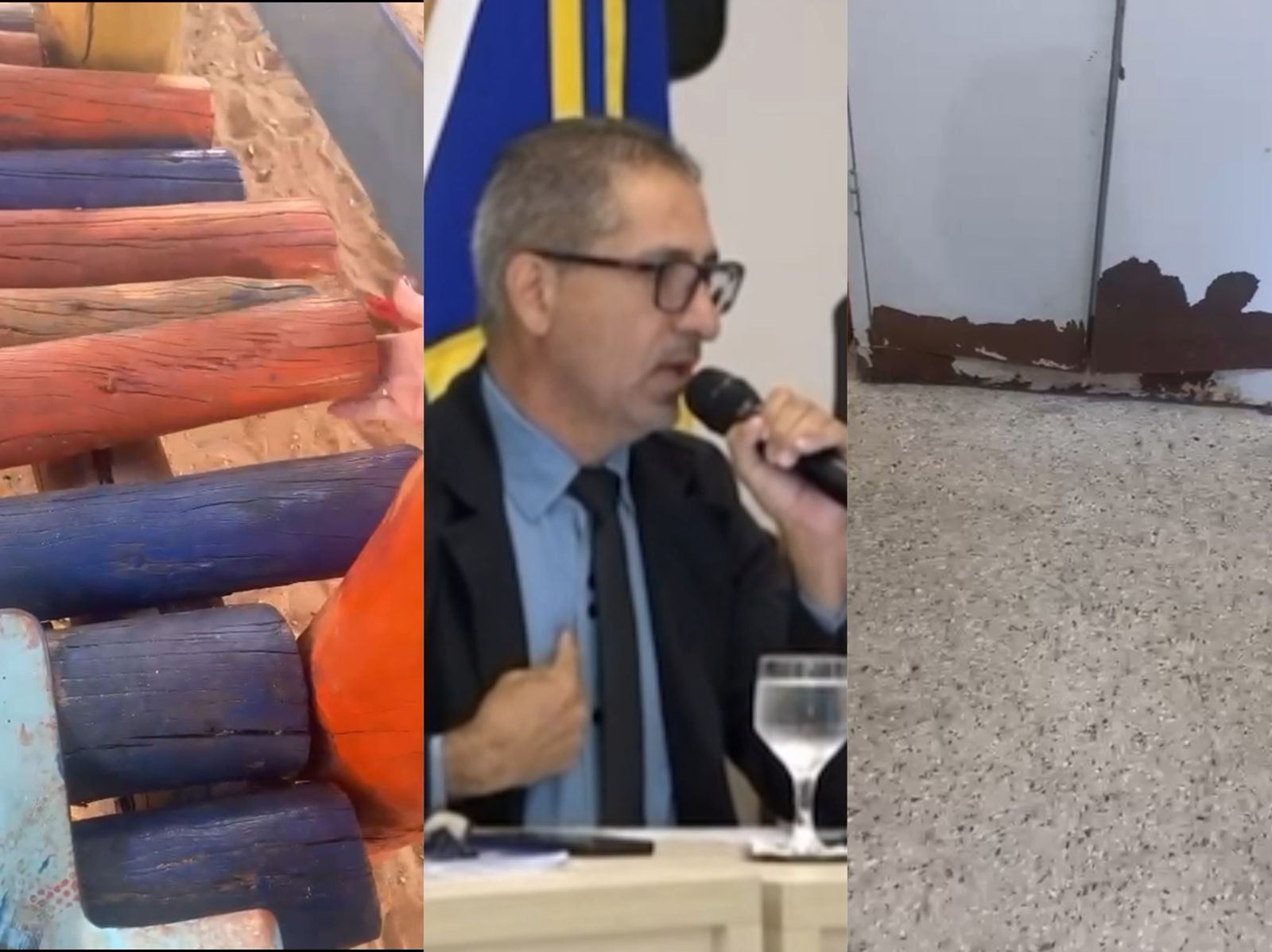 Vereadores entram em defesa de pais de alunos e criticam reforma feira pela prefeitura