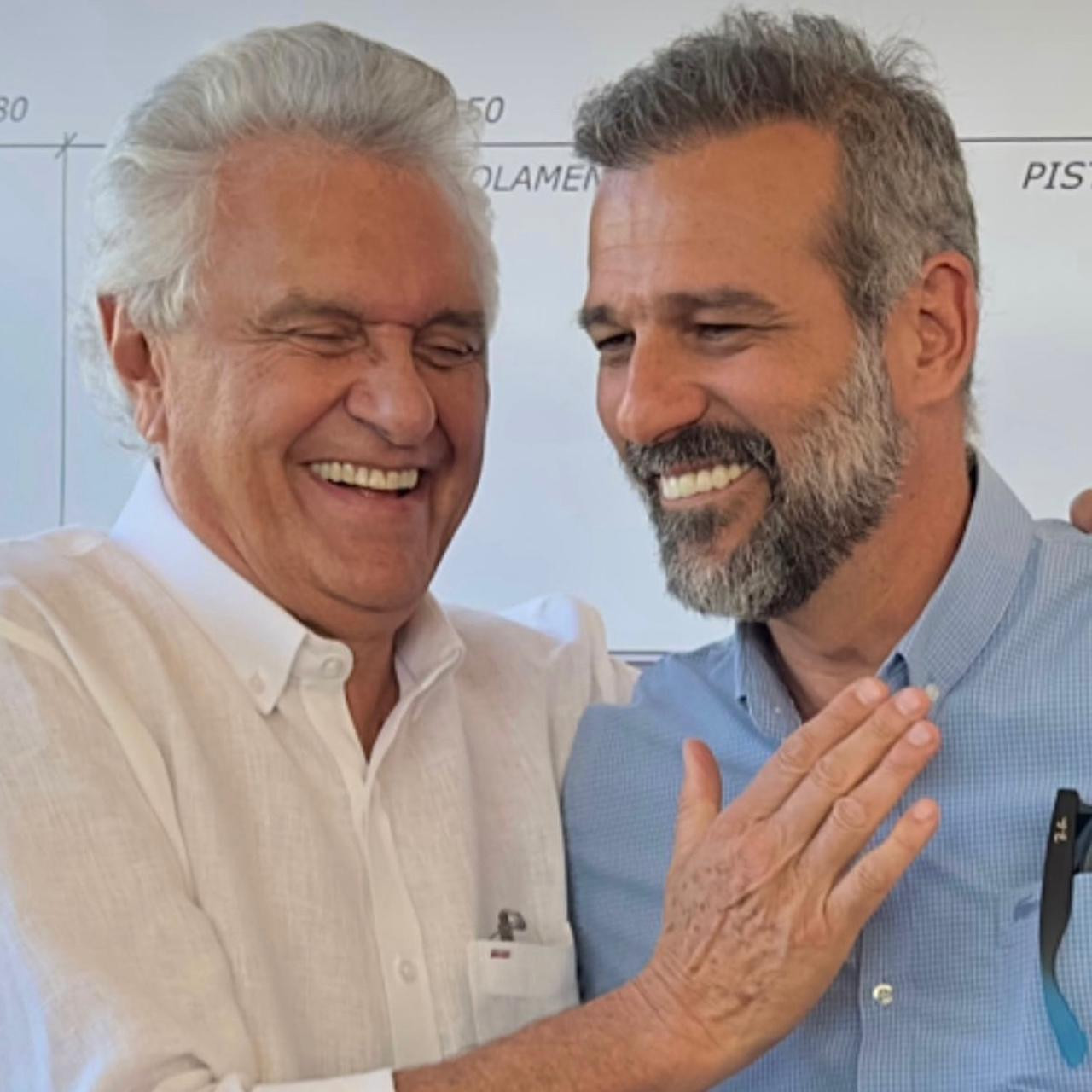 Ronaldo Caiado participa nesta quinta-feira de carreata e comício ao lado de Renato de Castro