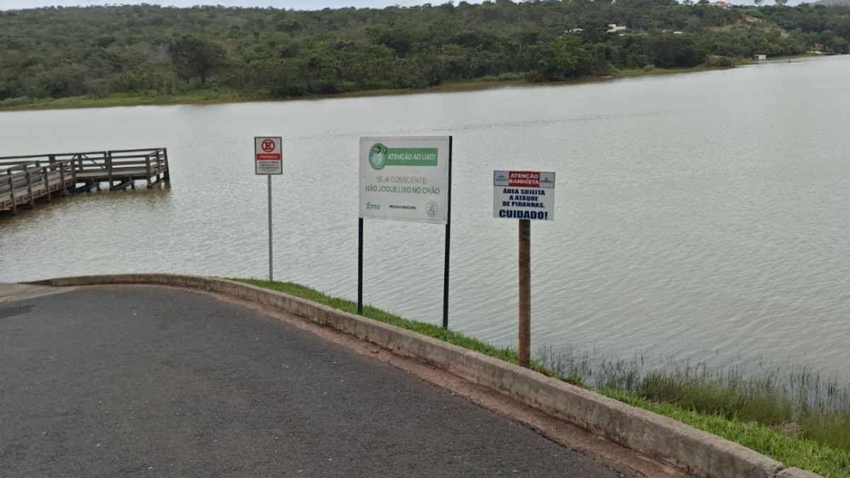 Piranhas devoram dedos de menina em lago de Caldas Novas