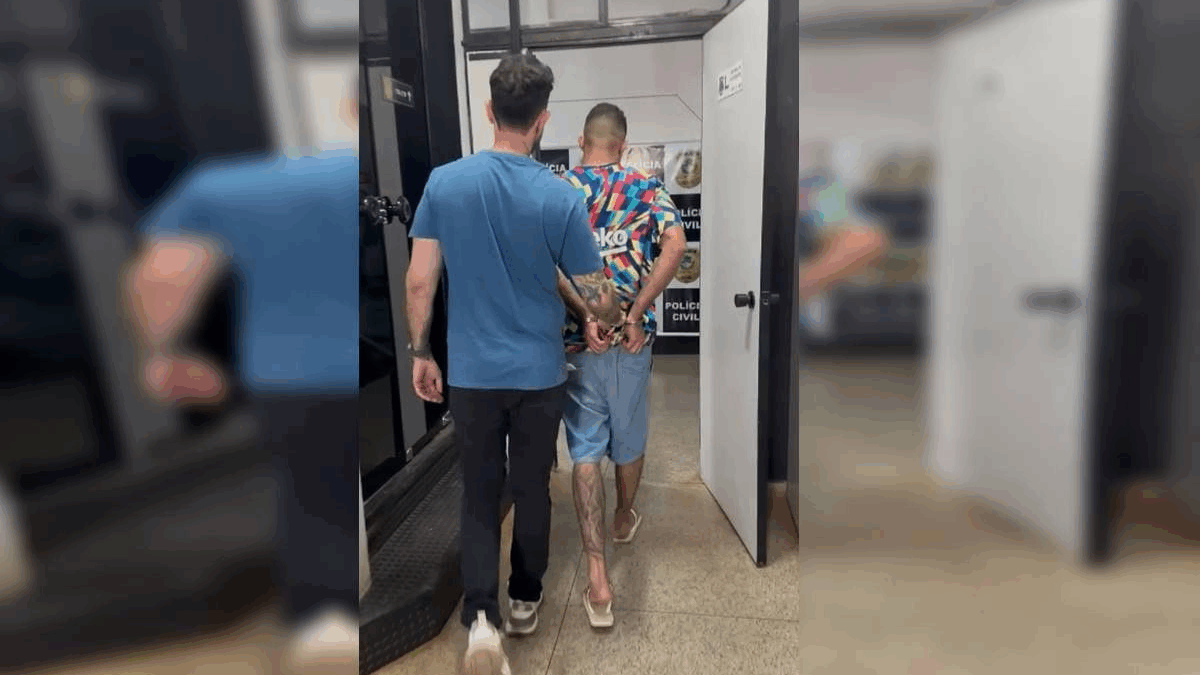Homem é preso suspeito de agredir e arremessar a namorada de carro em movimento em Formosa