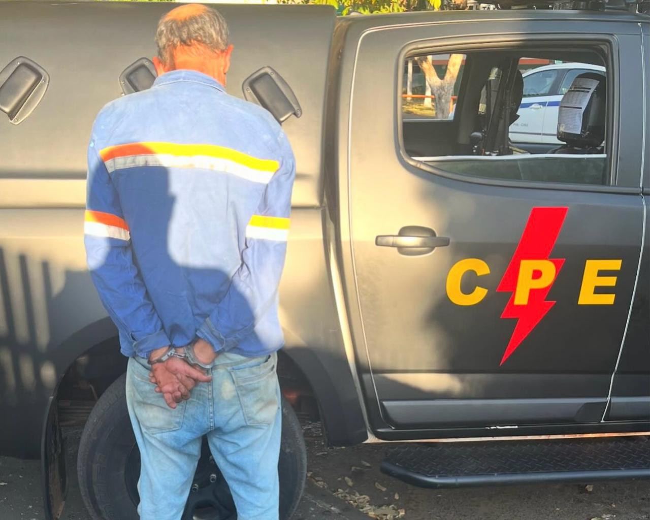 Companhia de Policiamento Especializado (CPE) de Goianésia prende foragido da justiça por roubo