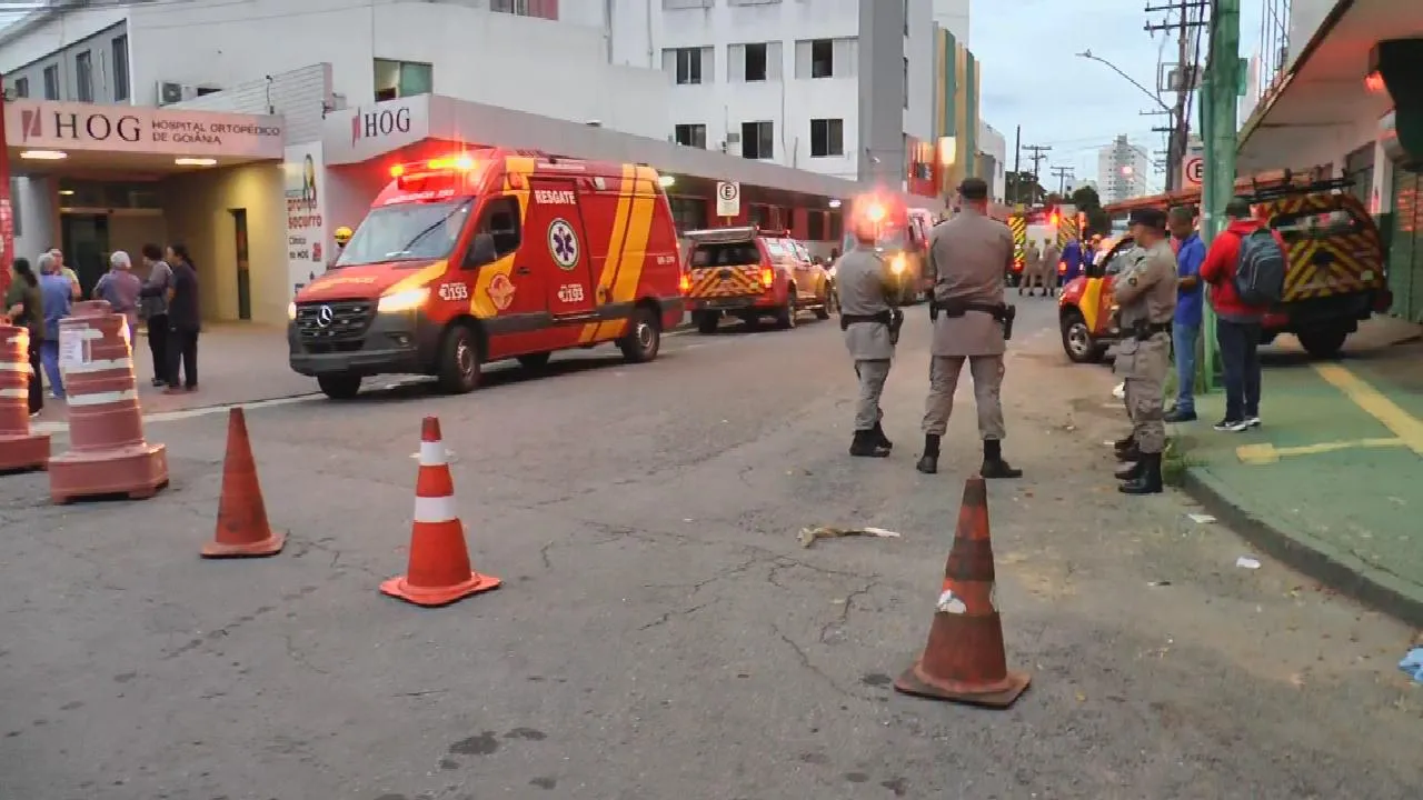 Hospital de Goiânia é evacuado às pressas depois de princípio de incêndio