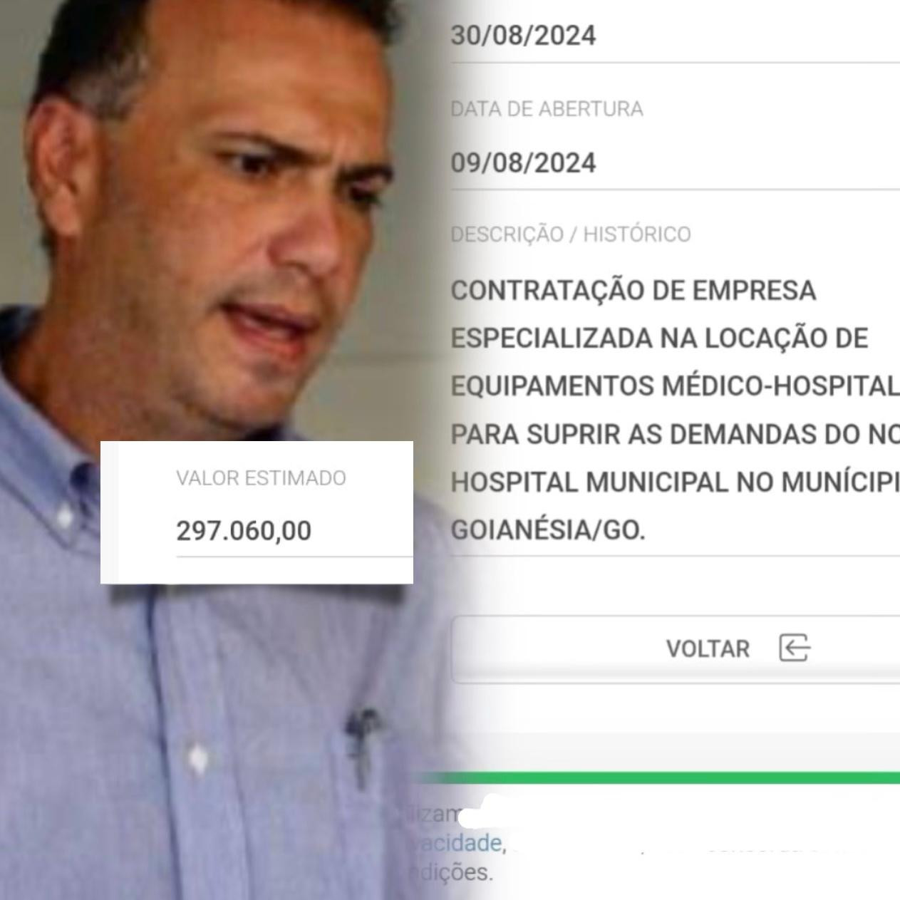 Leozão deve abrir hospital mas aluga os móveis por três meses pagando R$ 297 mil