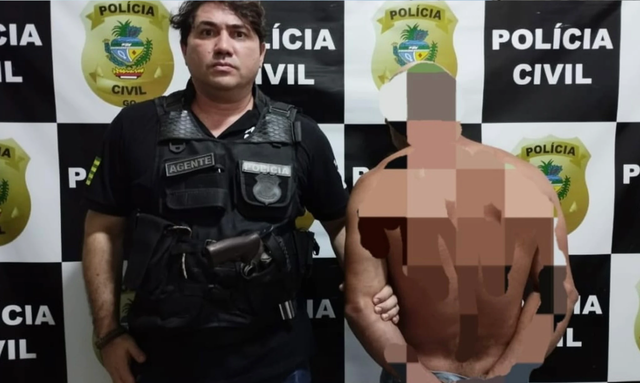 Polícia Civil de Jaraguá prende autor de feminicídio praticado no ano de 2018