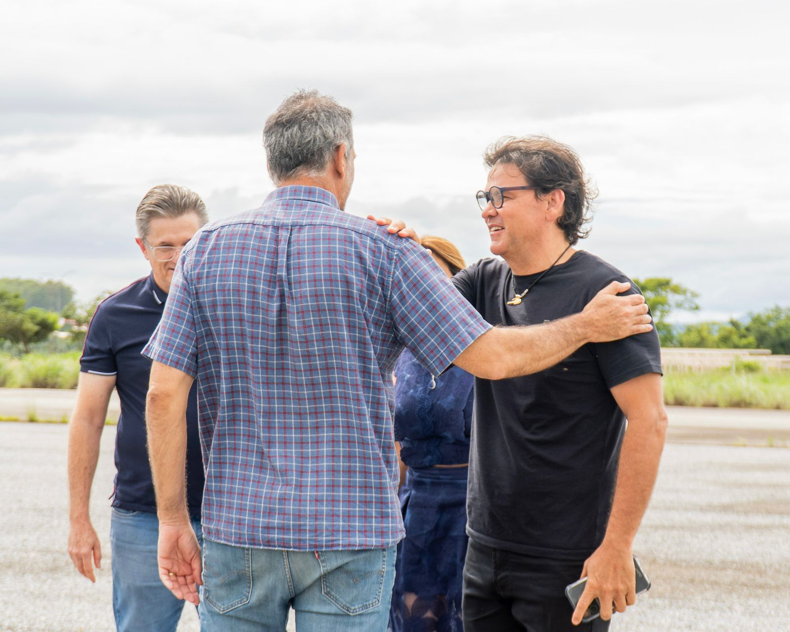 Renato de Castro recebe empresários da Sallo Jeans em Goianésia para tratar da geração de empregos