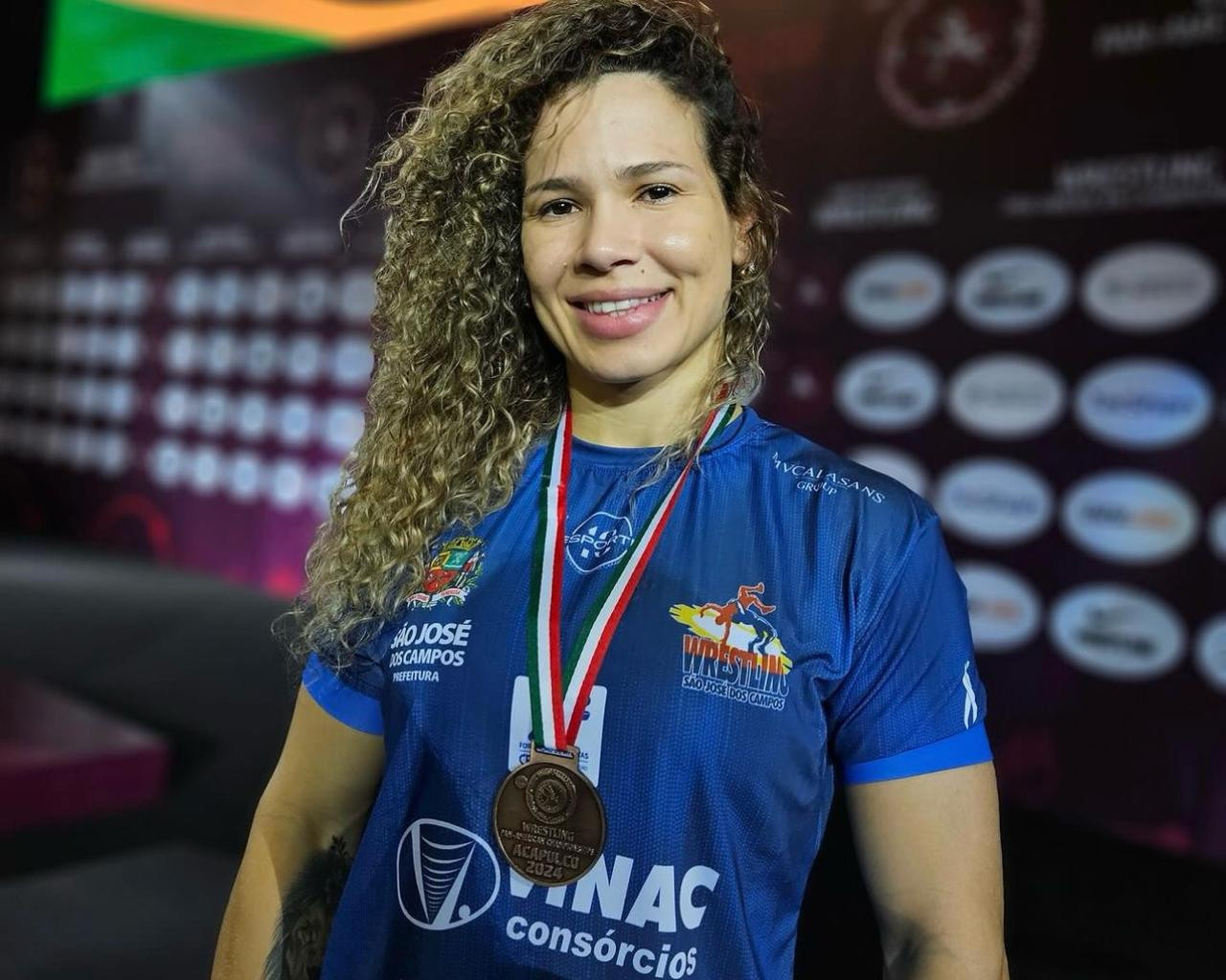 De Barro Alto, Laís Nunes conquista medalha de bronze no Pan-Americano de Wrestling