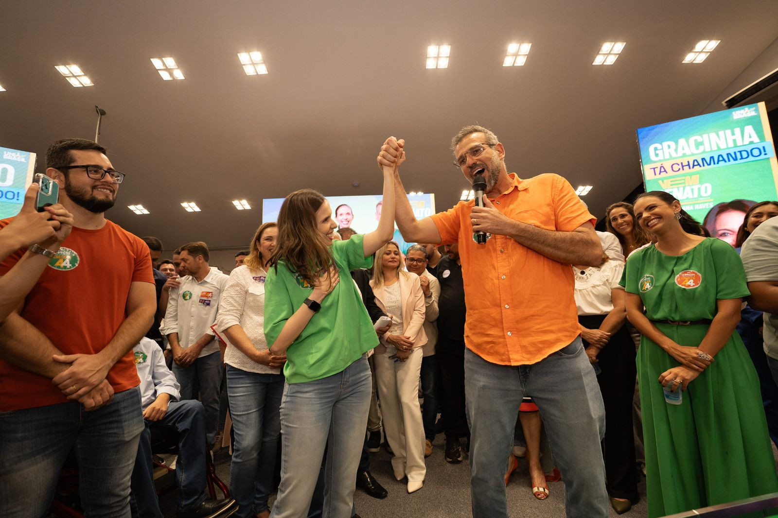 “Com Luciana Naves como vice-prefeita, participação feminina será prioridade na gestão”, garante Renato de Castro