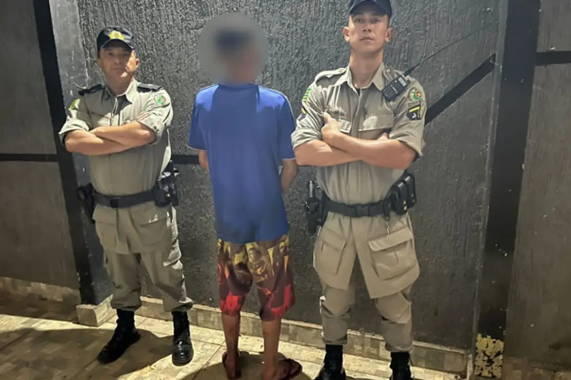 Assassino é preso em boteco depois de esfaquear homem no meio da rua no Jardim Esperança