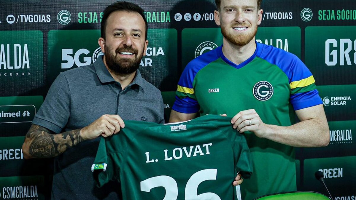 Lucas Lovat, novo reforço do Goiás: “O ambiente aqui é fantástico”