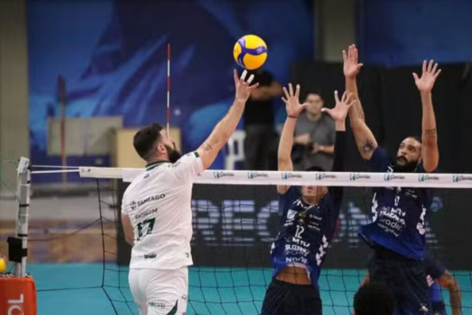 Goiás perde para o Suzano e permanece na parte de baixo da tabela da Superliga Masculina