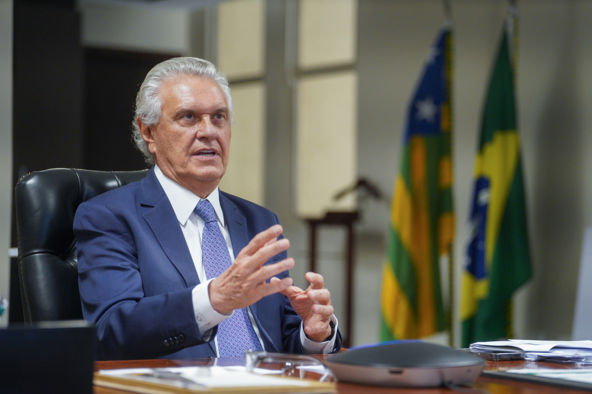 “Goiás não vai ter essa pouca vergonha de cobrar DPVAT”, afirma Ronaldo Caiado