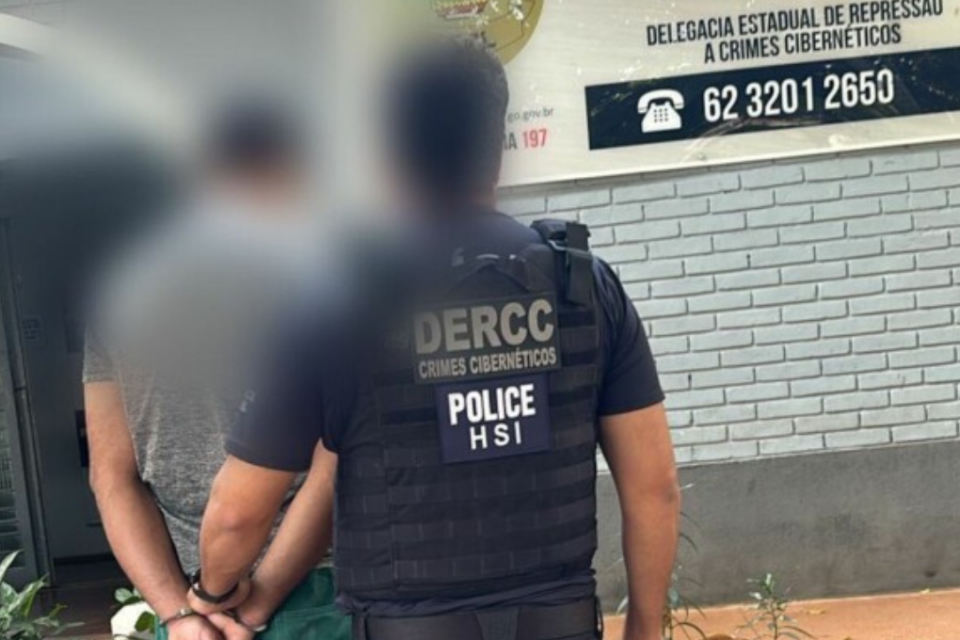 Goiânia: Homem é preso suspeito de armazenar e produzir conteúdo de abuso sexual infantil