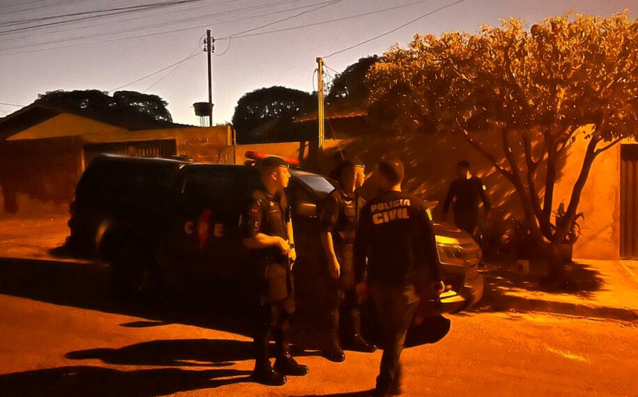 Polícia realiza operação em Goianésia, Anápolis e Aparecida de Goiânia contra o tráfigo de drogas
