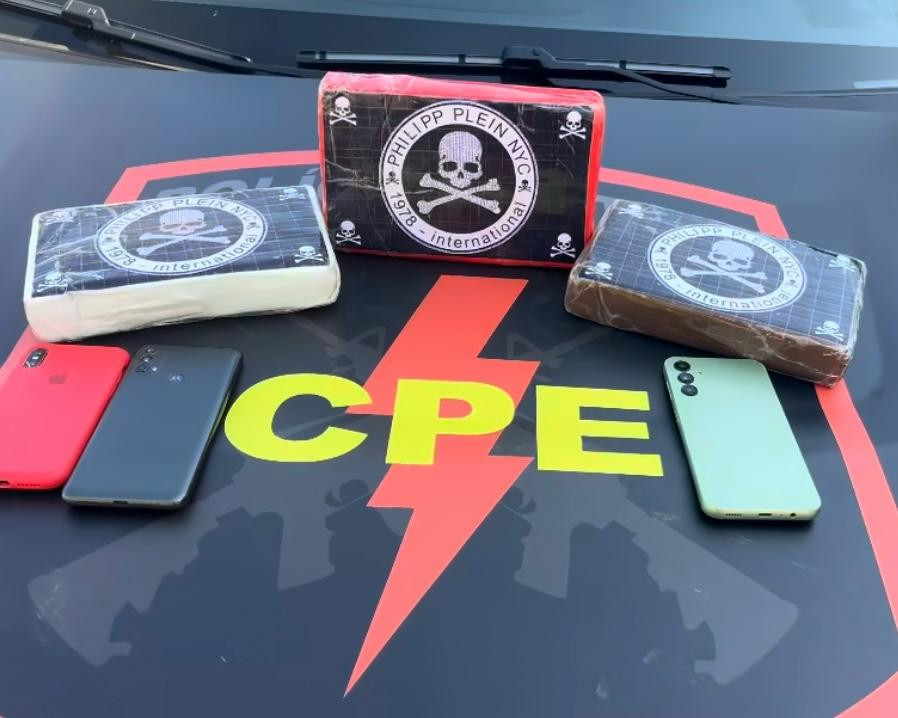 CPE de Goianésia intercepta cocaína que abasteceria usuários da cidade