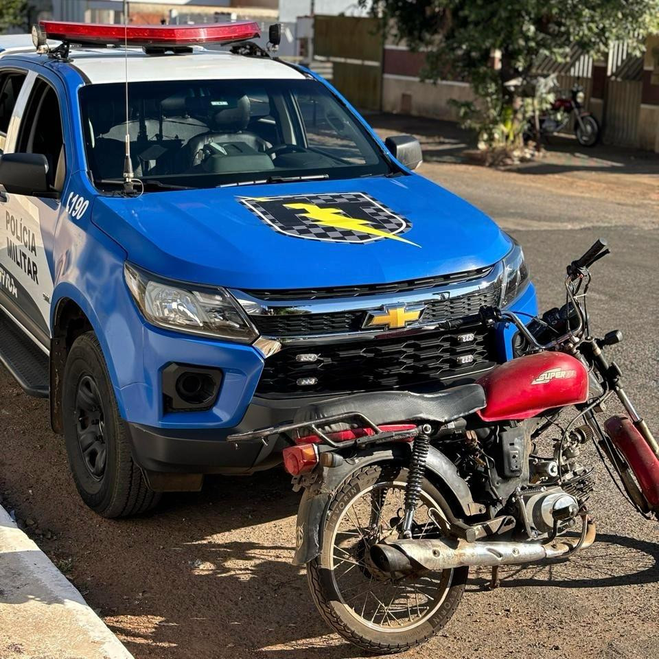 Força tática prende homem por receptação e recupera moto com registro de furto e roubo