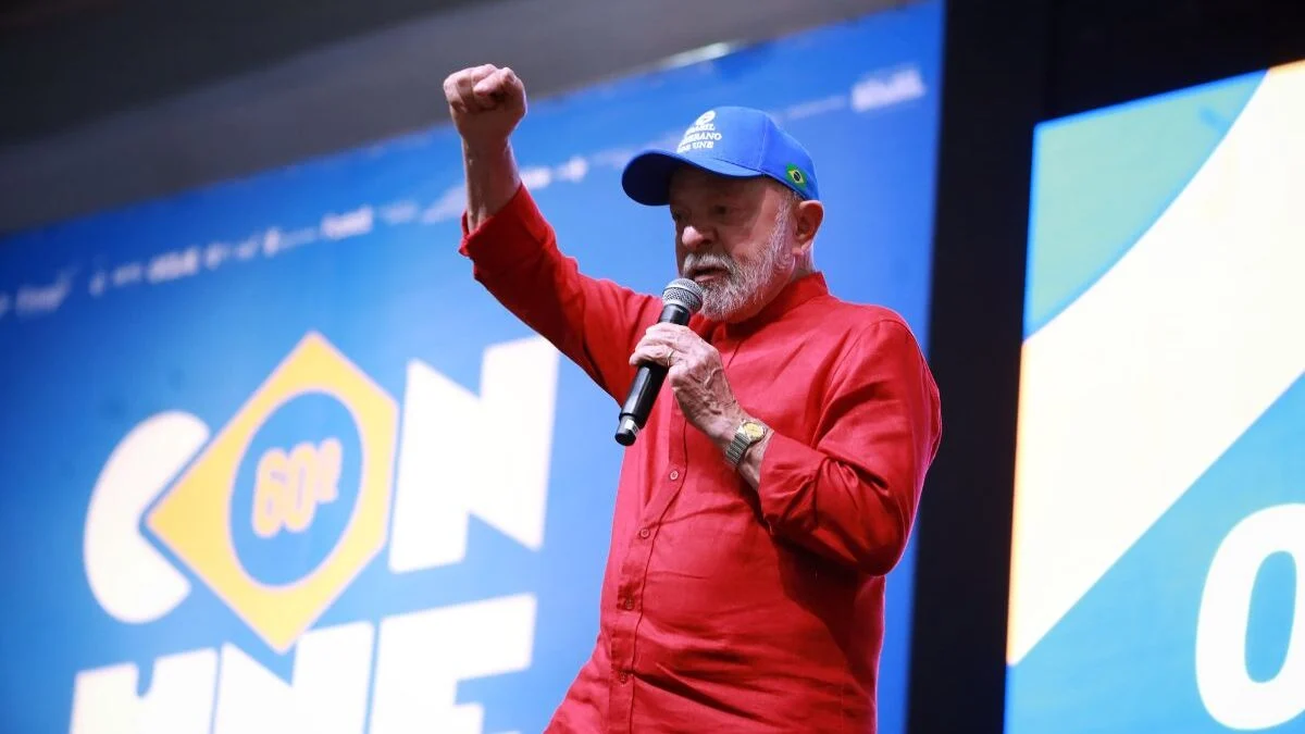 Lula em Goiânia: ‘não é um gringo que vai me dar ordem’