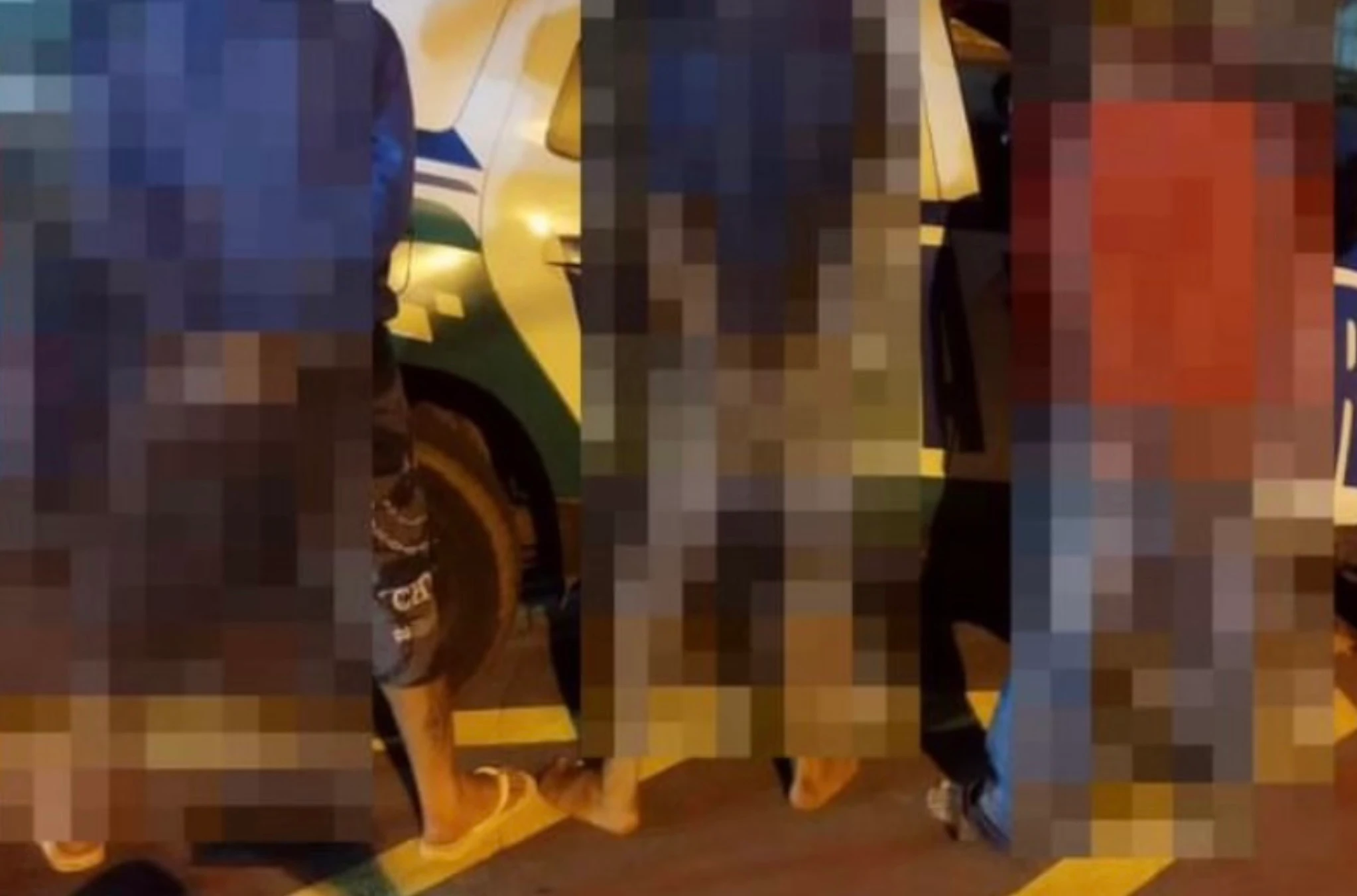 Moto furtada em Nova Glória é recuperada em Jaraguá e três homens são detidos