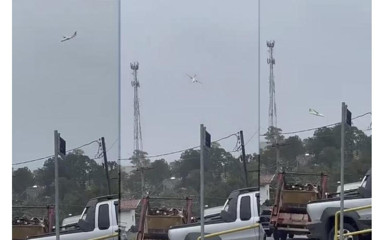 Avião com 62 duas pessoas a bordo cai em Vinhedo, no interior de SP; vídeo mostra queda