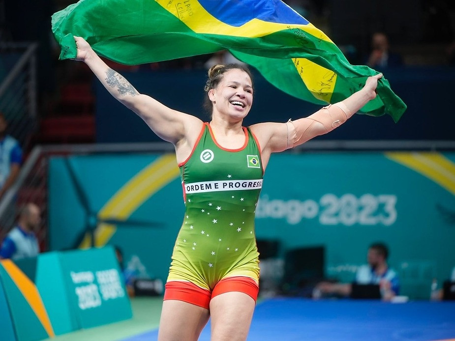 Barroaltense Lais Nunes conquista medalha de ouro em wrestling durante os Jogos Pan-Americanos 