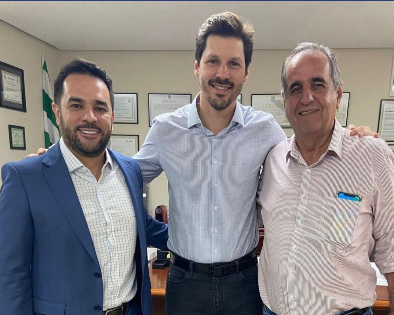 Presidente do MDB Giovani Machado confirma Pedro Gonçalves como candidato a prefeito