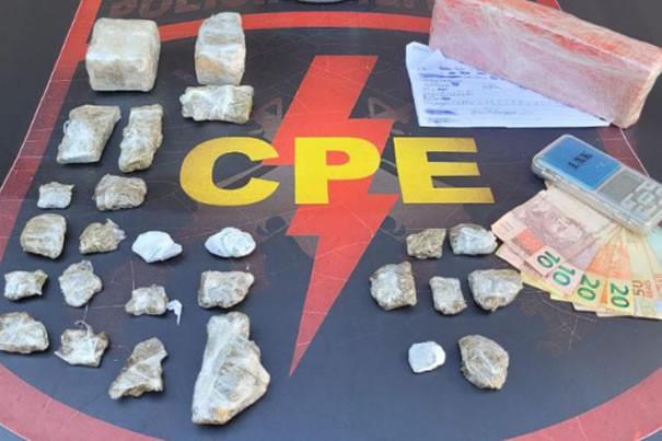 Jovem de 17 anos é apreendido com quase 1 kg de maconha em Goianésia