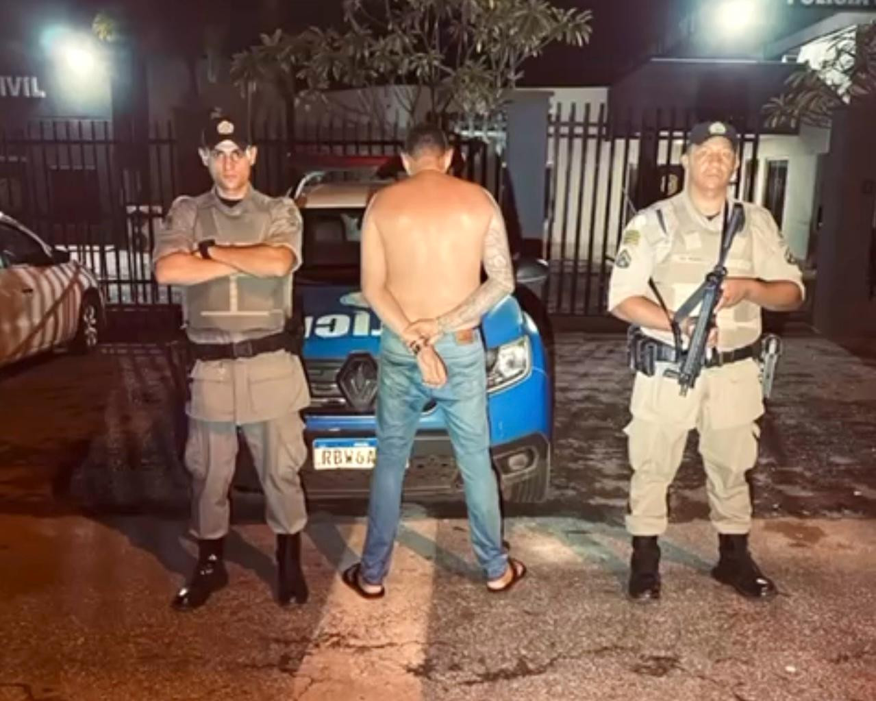 Polícia Militar de Goianésia prende traficante com vários tipos de drogas