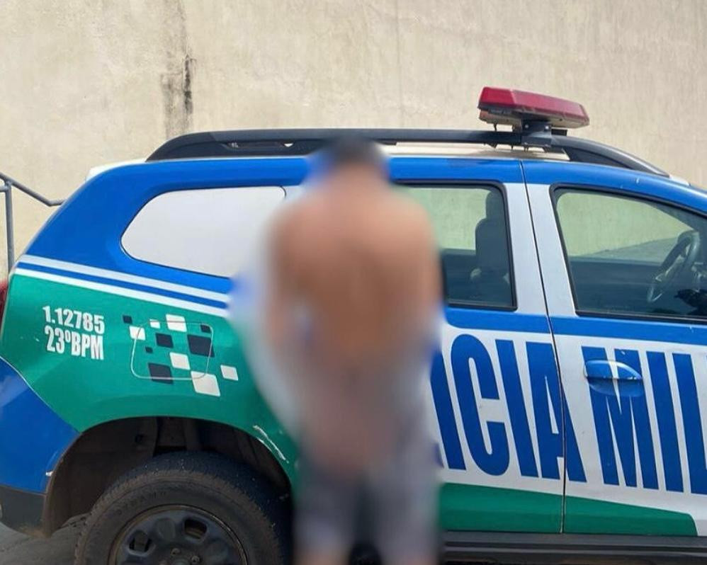 Polícia Militar prende ladrão foragido da justiça no Setor Sul em Goianésia
