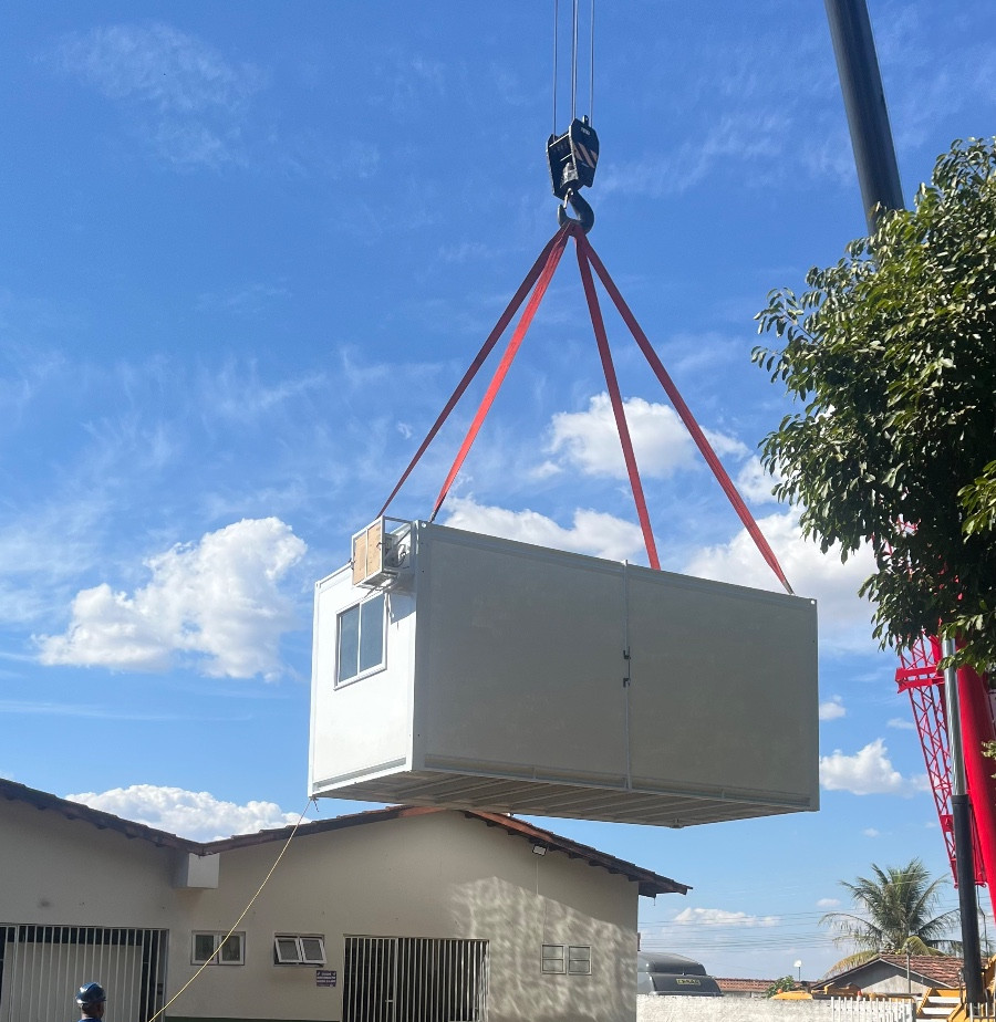 Goianésia ganha 200 novas vagas em creches com chegada de salas modulares